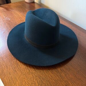 Janessa Leone Fia Teal Hat